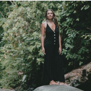 Slow Fashion Dress Handmade in Costa Rica with Natural Fibers